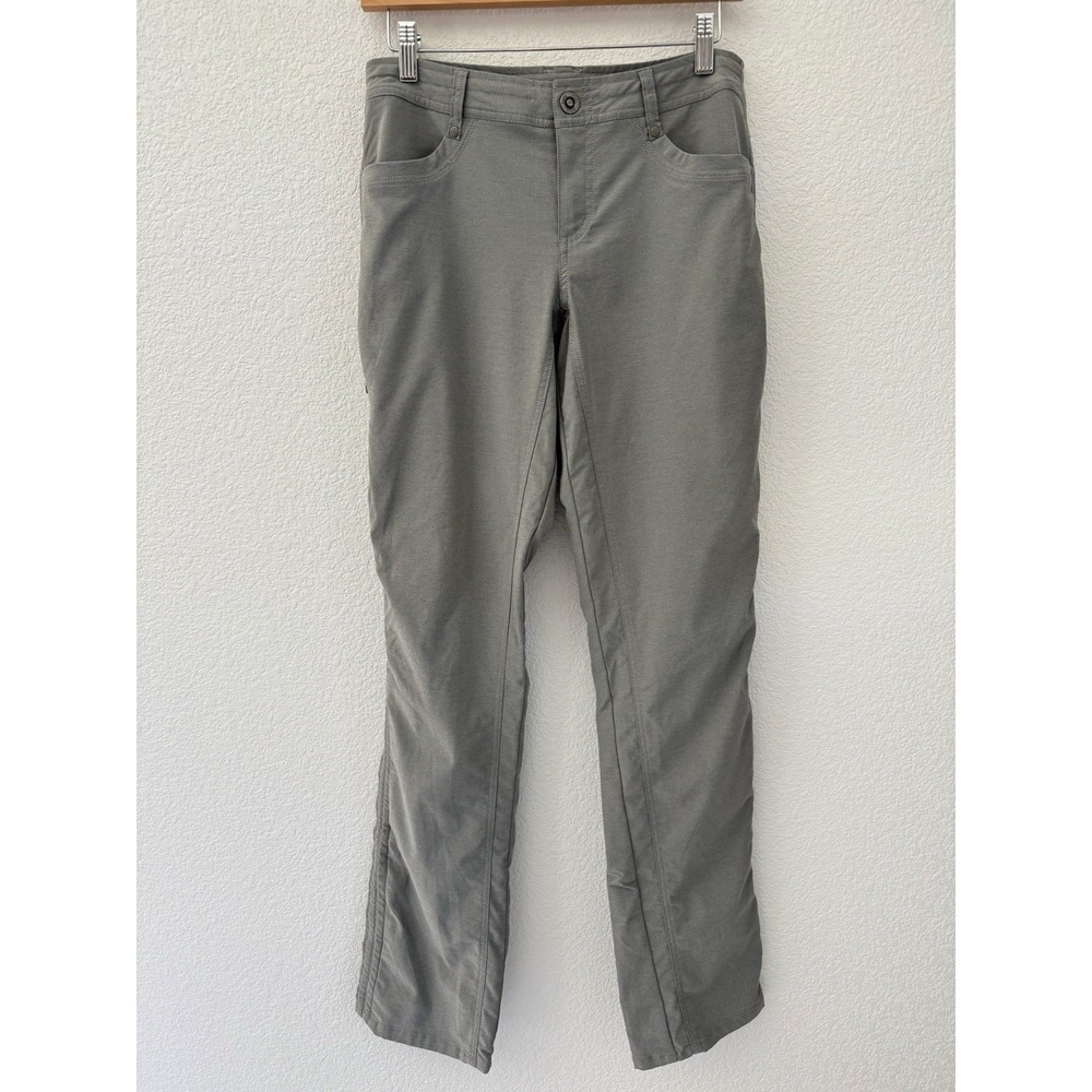 Kuhl Womens Trekr Pants 6 Long 33" Grey Outdoor Hiking Style 6235